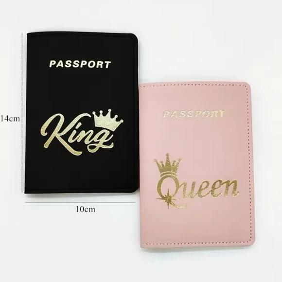 Pink and Black Passport Holders - Picture 3 of 4